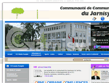 Tablet Screenshot of cc-jarnisy.fr